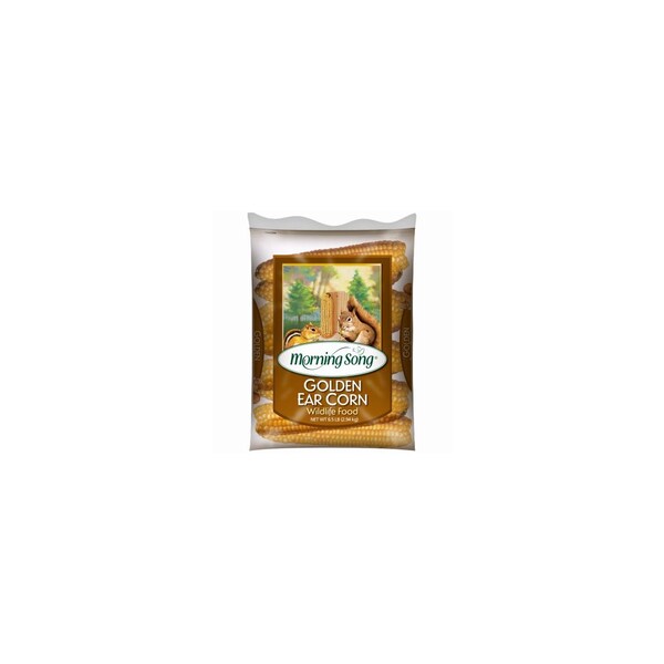 Morning Song Squirrel and Critter Food Golden Ear Corn Wildlife Corn 6.5 lb - 11412