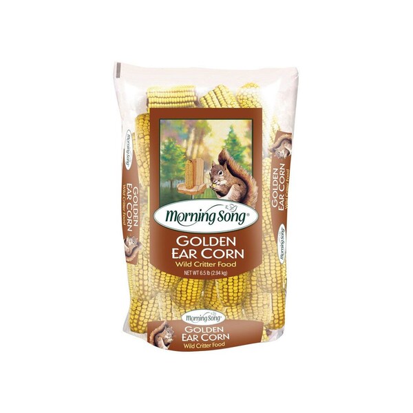 Morning Song Squirrel and Critter Food Golden Ear Corn Wildlife Corn 6.5 lb - 11412