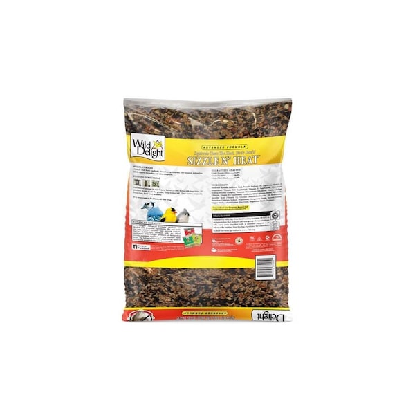 Wild Delight Wild Bird Food Sizzle N Heat Songbird Sunflower Kernels 5 lb - 372050