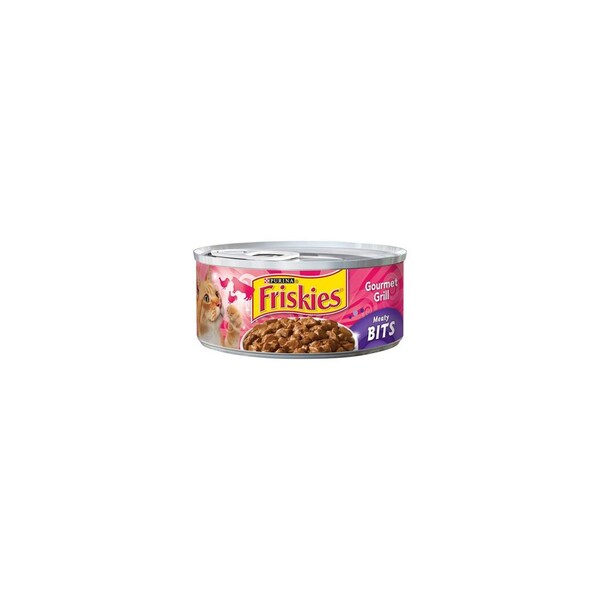 American Distribution & Mfg Co Cat Food, Meaty Bits Gourmet, 5.5-oz. Can - 42054