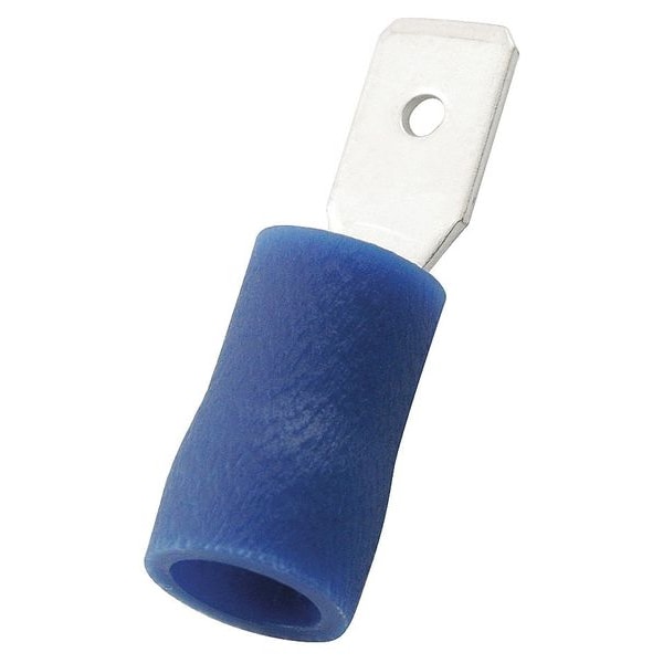 Power First Male Disconnect, Blue, 16-14AWG, PK100 - 24C901