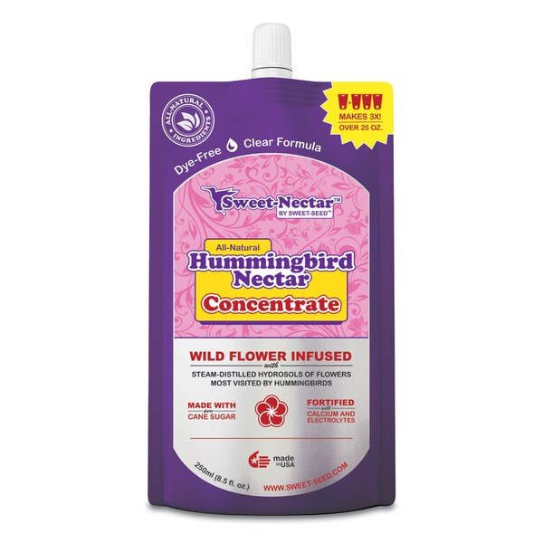 Sweet-Seed Sweet-Seed Sweet-Nectar Hummingbird Sucrose Nectar Concentrate 8.5 oz - B-HCON-250