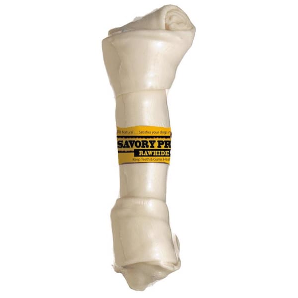 Savory Prime Savory Prime Large Adult Knotted Bone Natural 8-9 in. L 1 pk - 909