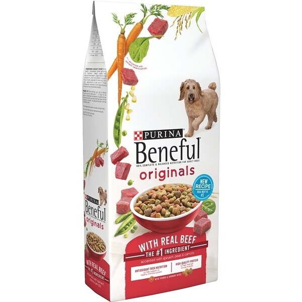 Beneful Dog Food, Beef Flavor, 3.5 lb Bag - 1780013485