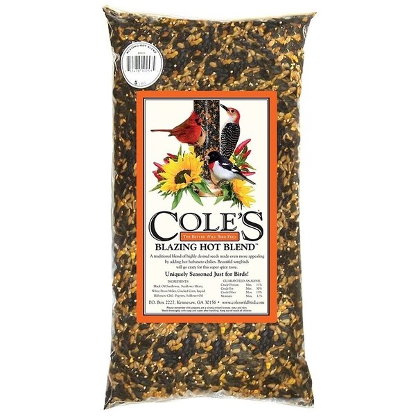 Coles Blazing Hot Blend Blended Bird Seed, 10 lb Bag - BH10