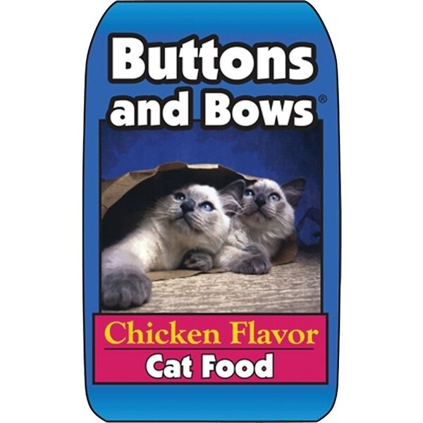 Buttons And Bows Buttons and Bows 10019/70155 Cat Food, 40 lb Bag - 10019/70155