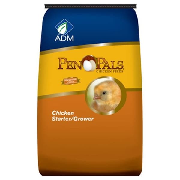 Adm Alliance Nutrition ADM Alliance Nutrition 70009ACF44 50 lbs. Chicken Starter & Grower Medicated Crumble Feed - 197977