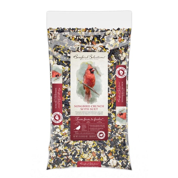 Global Harvest Foods 10 lbs Songbird Selections Wild Bird & Poultry Bird Seed, Fruits & Nuts - GL8072