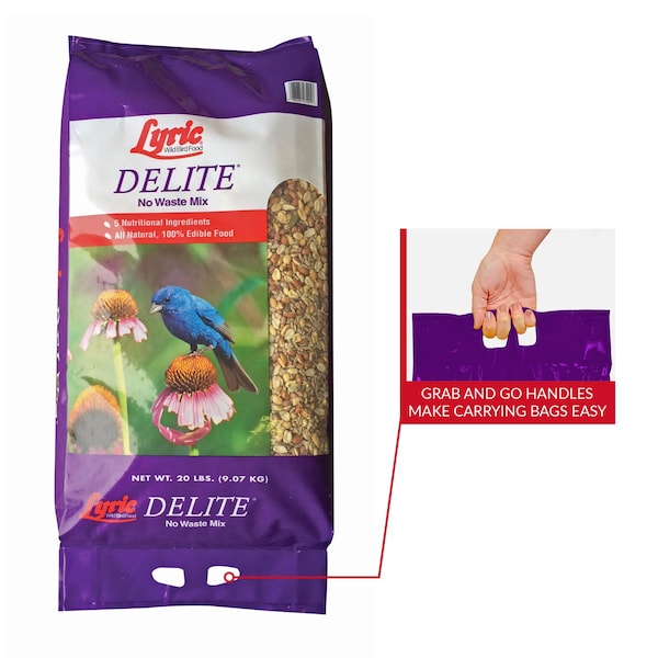 Lyric Lyric Delite Chickadee Peanut Pieces Wild Bird Food 20 lb - 26-47407