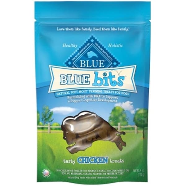 Blue Buffalo Blue Buffalo BB00518 Bits Tasty Chicken Natural Soft-Moist Dog Treat; 0.3 lbs. - BB00518