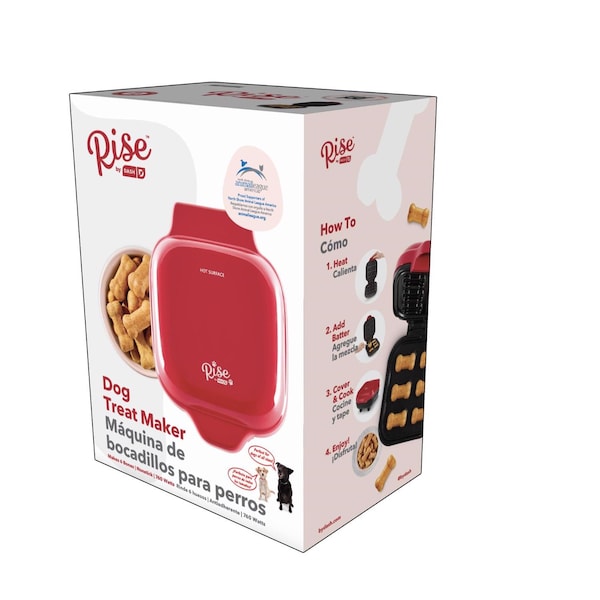 Rise By Dash Rise by Dash Polypropylene Dog Treat Maker 6 pc - RDTM200GBRR04