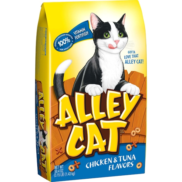 Alley Cat Alley Cat 3.15lbs Chicken Tuna Bag, PK6 - 2927451420