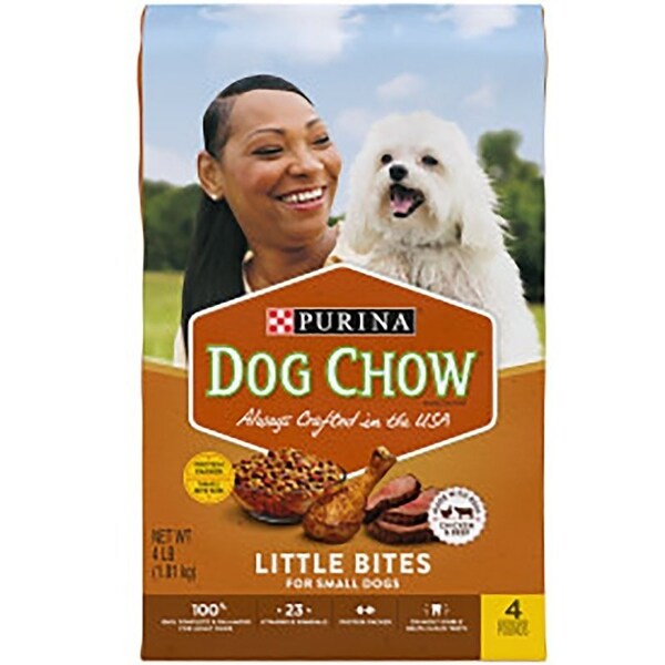 Purina 1780011030 Dog Food, Dry, 4 lb Bag - 1780011032