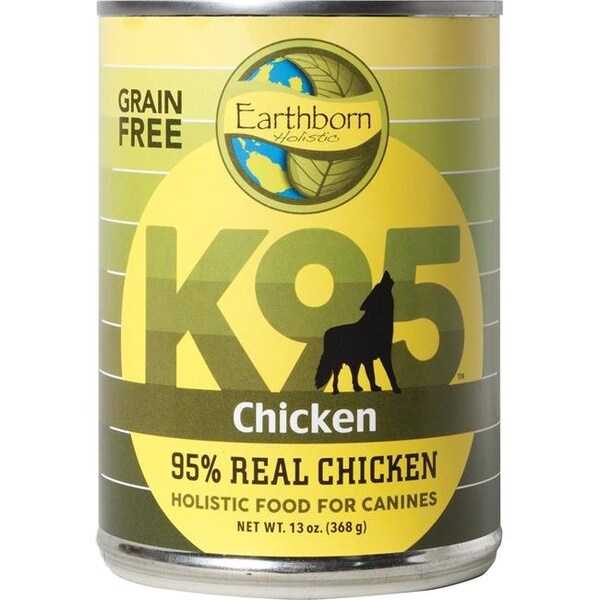 Earthborn Holistic Earthborn Holistic 34846723403 K95 Chicken Grain Free 95 Percent Meat Protein Canned Dog Food; 13 oz - 34846723403