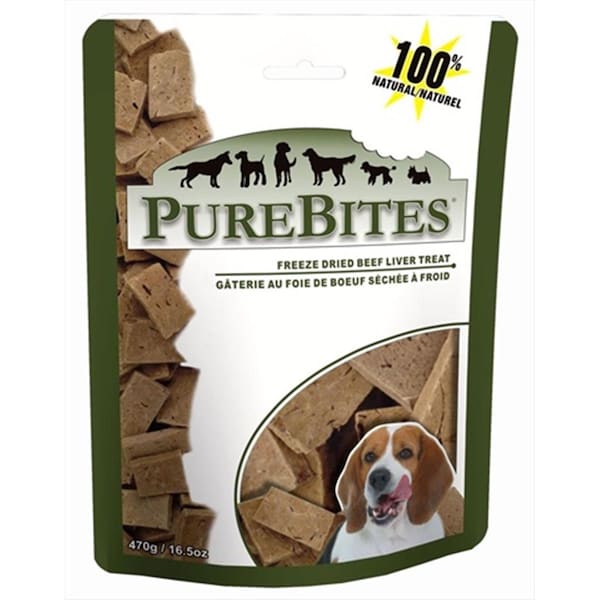 Pure Treats Pure Bit Beef-Liver Fd Treats 16.6 Oz. - 789004