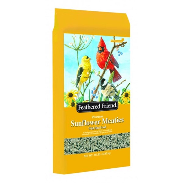 Personagrata 30 lbs Sunflower Meaties Wild Bird Food - PE3861872