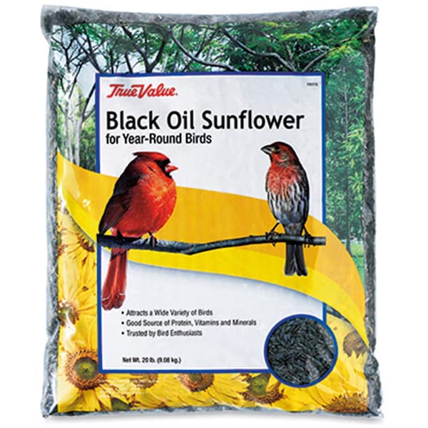 Jrk Seed & Turf Supply True Value 20 lbs Sunflower Bird Seed - JR569733
