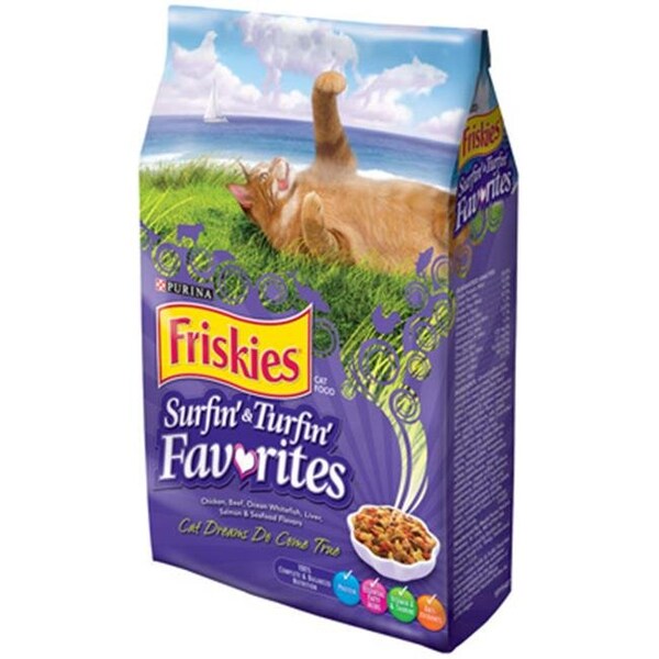 Friskies Friskies 10033 6.3 lbs. Surfing Turfin Favorite Cat Food - 160731