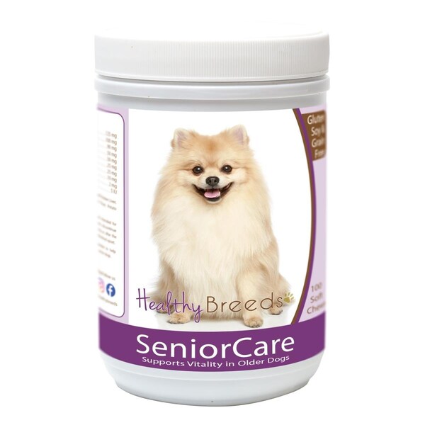 Healthy Breeds Pomeranian Senior Dog Care Soft Chews - HE126318