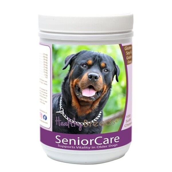 Healthy Breeds Healthy Breeds 840235164357 Rottweiler Senior Dog Care Soft Chews - 840235164357