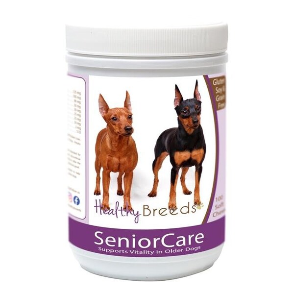 Healthy Breeds Healthy Breeds 840235164098 Miniature Pinscher Senior Dog Care Soft Chews - 840235164098