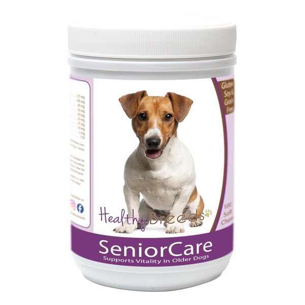 Healthy Breeds Healthy Breeds 840235164517 Jack Russell Terrier Senior Dog Care Soft Chews - 840235164517