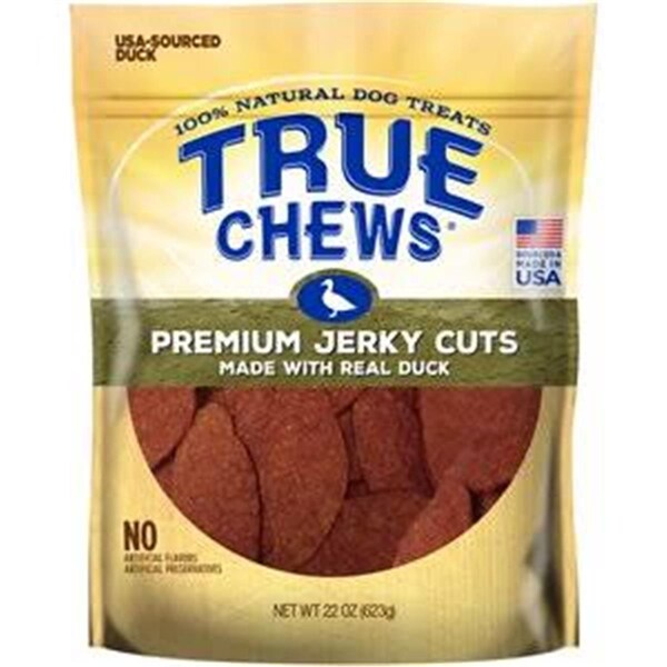 Tyson Foods - Jp Morgan 314082 22 oz True Chews Premium Jerky Cuts Duck Dog Treats - 314347