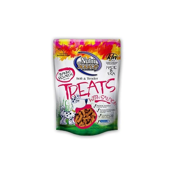 Nutrisource Treats Salmon Grain Free For Dogs 6 oz - 80002