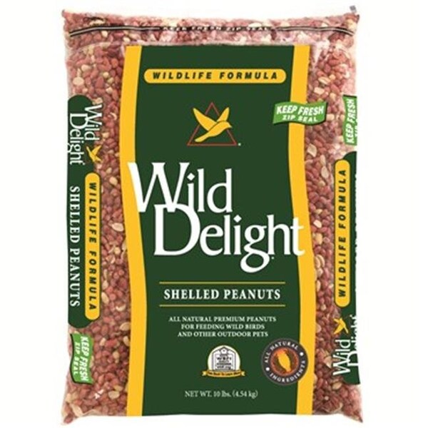 Wild Delight Wild Delight WD380050 Shelled Peanuts 10 lbs + Freight - WD380050