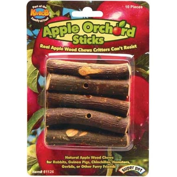 Super Pet Pets International Small Animal Orchard Sticks Apple - 100079278 - 276297