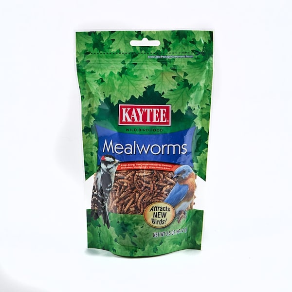 Kaytee Products Kaytee Bluebird Dried Mealworm Mealworms 3.5 oz - 100509357