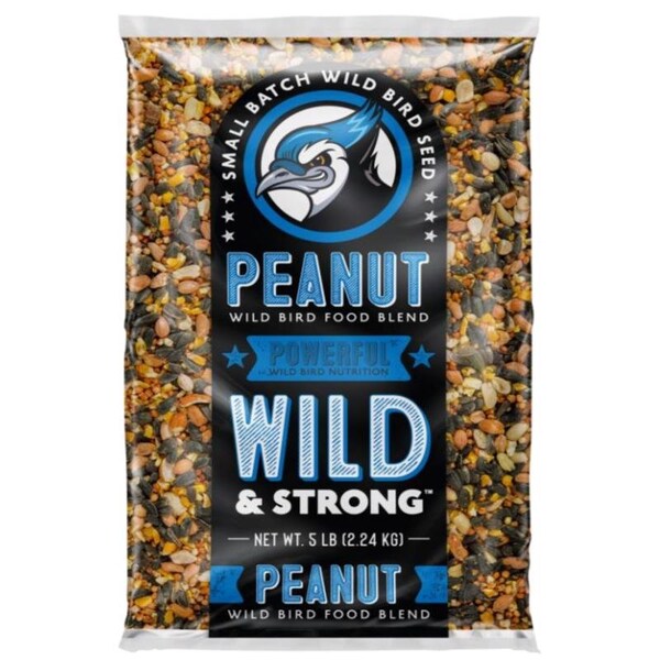 Small Batch Small Batch Wild & Strong Powerful Songbird Peanut Wildlife Food 5 lb - 14463