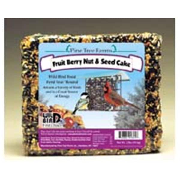 Pine Tree Farms Pine Tree Farms 2.5 lb. Fruit Berry Nut Seed Cake -  8 Count - PTF1361