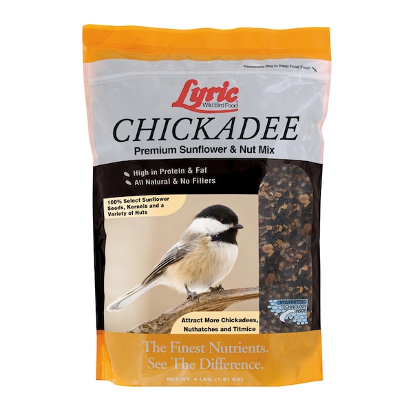 Lyric Lyric Chickadee Sunflower Seeds and Peanuts Wild Bird Food 4 lb - 26-19063