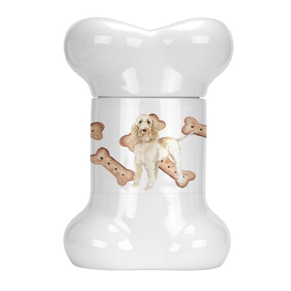 Beaugalan Spinone Italiano Bone Shaped Treat Jar - BE2901169