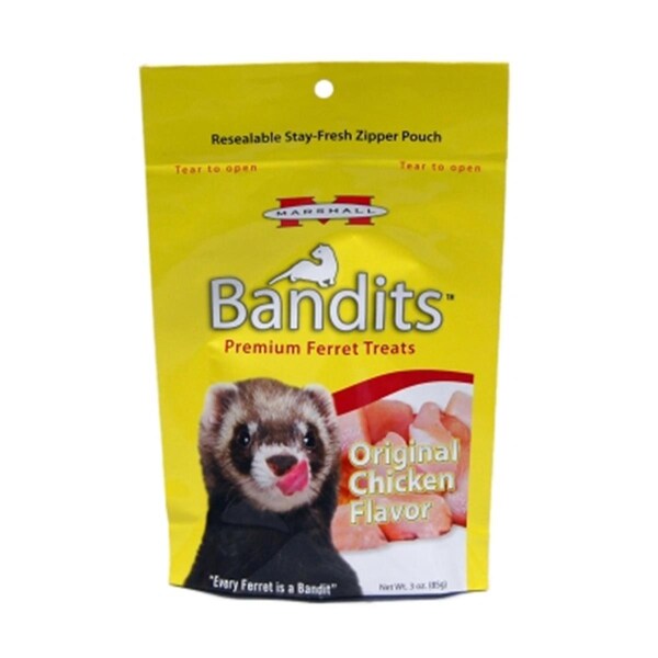 Marshall Pet Products Bandit Ferret Treats Chicken - 3 Oz. - MR00384