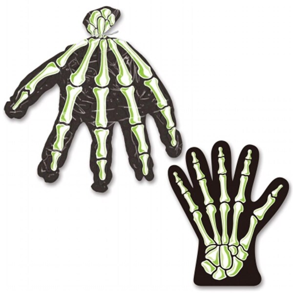 Goldengifts Skeleton Hand Treat Bags, 24PK - GO203002