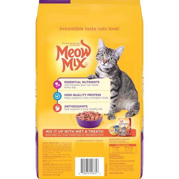 Meow Mix Meow Mix 3.15lbs Original, PK4 - 2927452327