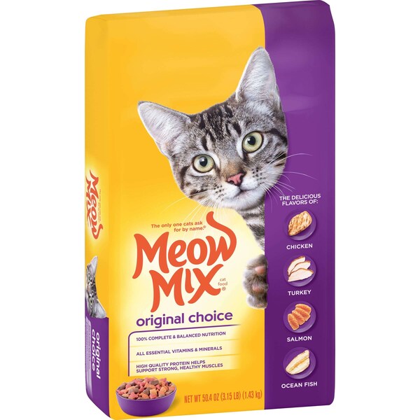 Meow Mix Meow Mix 3.15lbs Original, PK4 - 2927452327