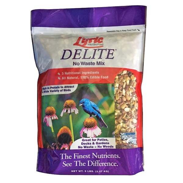 Lyric Lyric Delite Chickadee Peanut Pieces Wild Bird Food 5 lb - 26-47403