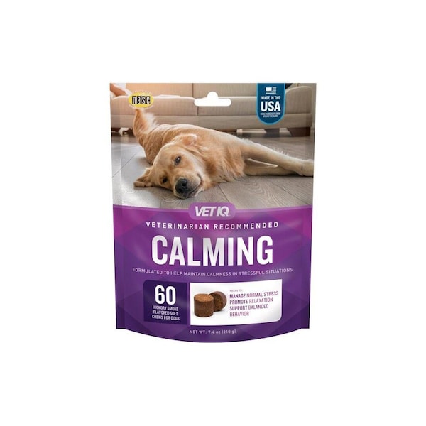 Vet Iq VetIQ Calming Chewable Supplement For Dogs, 60PK - 144