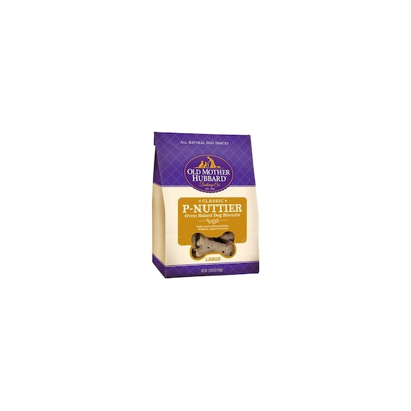 American Distribution & Mfg Co Dog Treats, P-Nuttier Biscuits, Large, 3.5-Lbs. - 10110