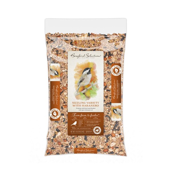 Global Harvest Foods Songbird Selections Chickadee & Nuthatch Bird Seed, Striped Sunflower Seed - GL8078