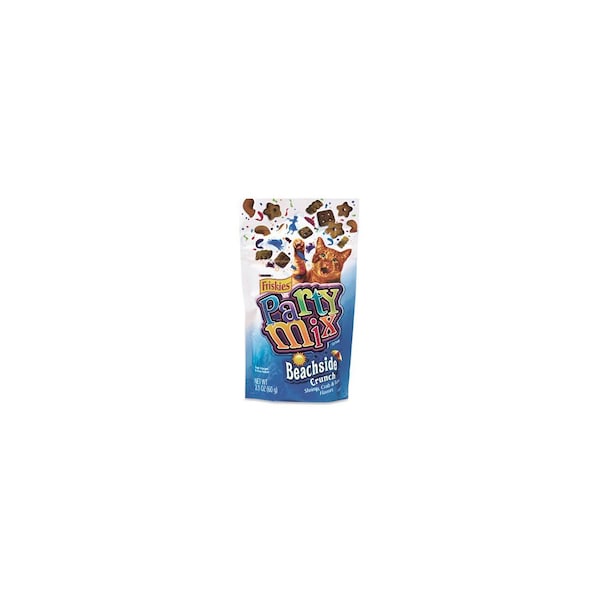American Distribution & Mfg Co Cat Treats, Beachside Party Mix, 2.1-oz. Pouch - 57444