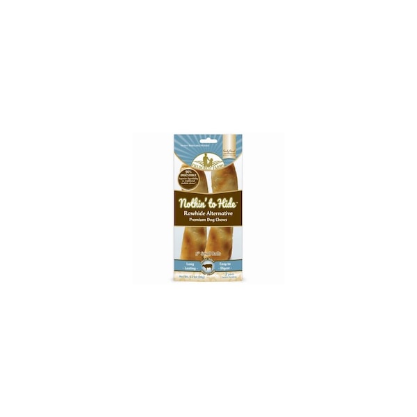 Fieldcrest Farms Nothin' to Hide Dog Chew Treat Rolls, Beef Flavor, Small 5-In Pair - 151