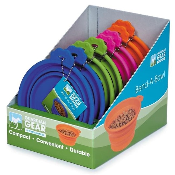 Petedge Guardian Gear Small Benda Bowl Display - Pack of 8 - ZW6149 08 12