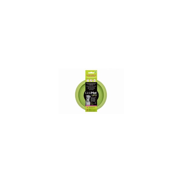 Innovative Pet Products Pty Ltd UFO Dog Bowl, Suction Cup Attachment, Green - LM5201GN-DR