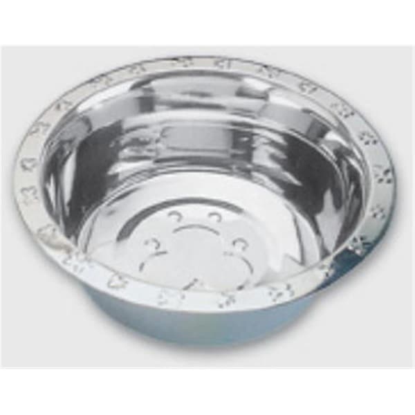 Petpride 32 Ounce Embossed Rim Standard Food Bowl - PE485717