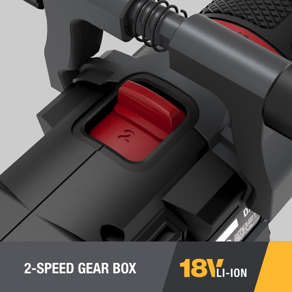 Caterpillar Cat 18V 1 FOR ALL 1/2 in. Cordless Hammer Drill with Brushless Motor and Graphene Battery - DX13