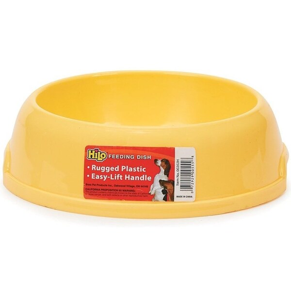 Hilo Dog Feeding Bowl, M, 16 oz Volume, Plastic - 00202H